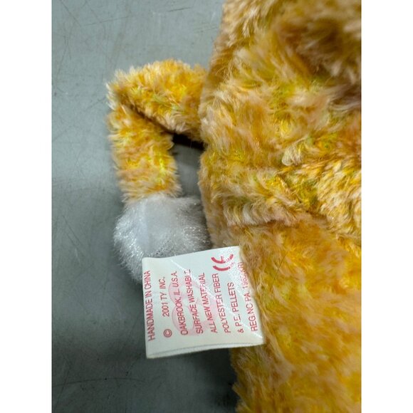 Ty Beanie Baby "Jingle Pup" Christmas Plush Dog 7" Red Santa Hat Surface READ - Picture 6 of 7